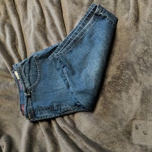 Gloria Vanderbilt denim Bermuda shorts